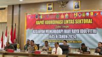 Polda Sultra Rakor Lintas Sektoral Pastikan Situasi Kamtibmas Jelang Idul Fitri