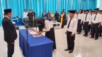 KPU Kota Kendari Lantik 55 PPK Pilgub dan Walikota, Berikut Arahan Jumwal Saleh