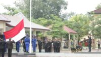 Pimpin Upacara Harkitnas ke-116, Wakapolda Sultra Sampaikan Amanat Menkominfo