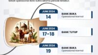 Catat! Berikut Jadwal Pelayanan Bank Sultra Selama Libur dan Cuti Bersama Idul Adha