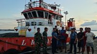 Lagi, KRI Ajak-653 Serahkan Hasil Pemeriksaan Kapal Bermuatan Ore Nikel ke Lanal Kendari