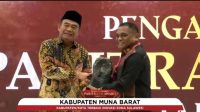 Muna Barat Jadi Kabupaten Terbaik Inovasi Zona Sulawesi di Paritrana Award 2024