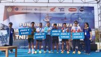 Ribuan Peserta Ramaikan Fun Run dan Fun Walk Pangkalan Angkatan Laut Kendari