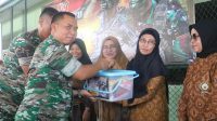 Kodim Kendari Ikut Sukseskan Bakti Sosial Semarak Peringatan HUT TNI ke 79