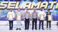 Jasa Raharja Terima Piagam Penghargaan dari Kapolri, Bukti Konsisten Dukung Korlantas di Bidang Kamseltibcarlantas