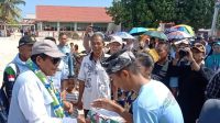 Kunjungi Pulau Talaga, Pasangan ASR-Hugua Komit Hidupkan Sektor Pariwisata Sultra
