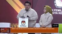 Tampil Percaya Diri, Yudhi-Nirna Beberkan Program Unggulan Menyala Berkah dan Menyala Bersih di Debat Perdana