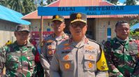 Kapolda Sultra Tinjau Langsung Proses Pemungutan Suara di Konkep, Suasana Berjalan Kondusif dan Lancar