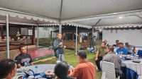 Makan Malam Bersama Hangatkan Kebersamaan Danlanal Kendari dan Insan Pers di Sultra
