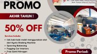 Bengkel GAS Hadirkan Promo Menarik Hingga 50 Persen, Buruan Hanya Diakhir Tahun
