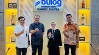 Dorong Kesejahteraan Masyarakat,  KADIN Gandeng Bulog Sultra Gagas  Rumah Pangan Kita tingkat Kecamatan