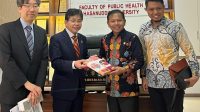 Tiga Profesor Universitas Okayama Jepang Kunjungi FKM Unhas Bahas Kerjasama Pendidikan dan Riset