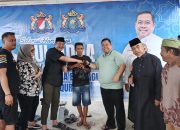 Kadin Sultra Salurkan 500 Kg Daging Kurban untuk Masyarakat Kurang Mampu