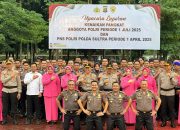 Kado Spesial Jelang Hari Bhayangkara, 629 Personel Polda Sultra Naik Pangkat