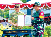 Semangat Pembangunan Lewat TMMD Inspiratif Kodim Kendari di Bumi Konawe