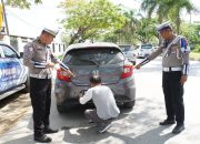 Hari ke 12 Operasi Patuh Anoa, 46 Pelanggar Roda Dua dan Empat Berhasil Terjaring