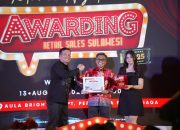 Berkontribusi dalam Penyaluran Energi, Pertamina Patra Niaga Regional Sulawesi Beri Award ke Mitra Usaha