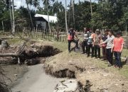 Bentuk Reponsif Pemkab Konut, BPBD  Tinjau Langsung Lokasi Bencana Alam di Pudonggala Utama