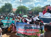 Masyarakat Lingkar Tambang PT WIN Gelar Aksi Damai, Nyatakan Dukungan terhadap Perusahaan