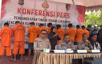 Polda Sultra Ungkap Kasus Curanmor, Pencurian Rumah Kosong dan Penggelapan Mobil: 8 Pelaku Berhasil Ditangkap