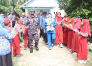 Semarak HUT TNI ke 80, LANAL Kendari Gelar Bakti Sosial dan Bakti Kesehatan bagi Masyarakat Pesisir