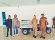 Wali Kota Siska Karina Imran Apresiasi Kepedulian Afika Properti: Bantu Satu Unit Motor Dukung Kebersihan Lingkungan