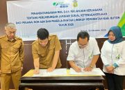 Bupati Buton dan BPJS Ketenagakerjaan Teken MoU Perlindungan Jamsos Ketenagakerjaan Non ASN dan Pekerja Rentan