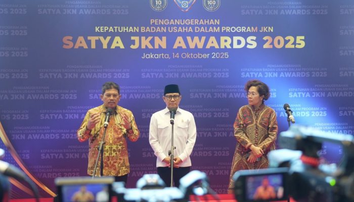 Satya JKN Award 2025, Wujud Gotong Royong Bangsa Lindungi Pekerja: Dorong Badan Usaha Hadirkan Kesejahteraan Bersama