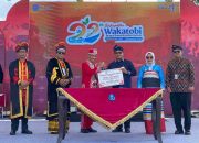 Bersama Membangun Daerah, Bank Sultra Salurkan CSR di HUT Bombana dan Wakatobi