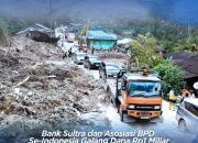 Peduli Sesama, Bank Sultra bersama Asosiasi BPD se Indonesia Galang Dana Rp1 Miliar Lebih untuk Pemulihan Bencana Sumatera