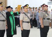 Rotasi Awal Tahun, Kapolda Sultra Pimpin Sertijab PJU: Dirresnarkoba dan Dirbinmas Berganti