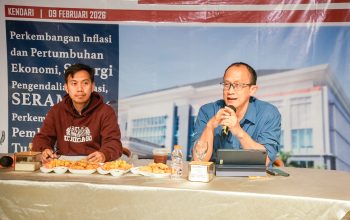 Ekonomi Sultra 2025 Tumbuh 5,79 Persen, Lampaui Capaian Nasional