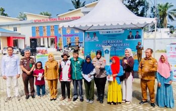 Baznas Kendari Berbagi Kebahagiaan Jelang Ramadan: 100 Warga Kurang Mampu Terima Bantuan