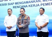 Rapim Polri, Kapolri Tekankan Peran Polri Jaga Stabilitas dan Dukung Program Pemerintah