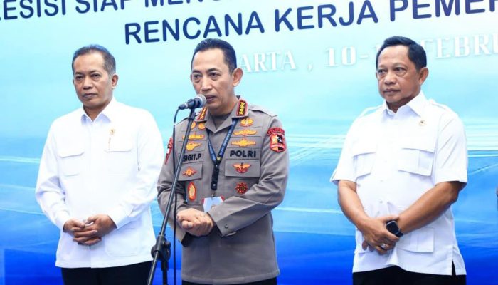 Rapim Polri, Kapolri Tekankan Peran Polri Jaga Stabilitas dan Dukung Program Pemerintah