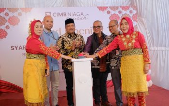 Perkuat Ekosistem Keuangan Syariah di Aceh, CIMB Niaga Syariah Resmikan Digital Branch Bireuen