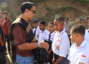 Wakapolda NTT Tinjau SMP Negeri 48 Sa Ate Gaikiu: Dirikan Tenda Darurat dan Salurkan Bantuan Pendidikan