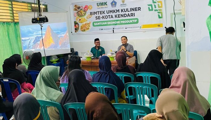 107 Pelaku UMKM Kuliner Kebagian Bantuan Modal Baznas Kendari