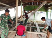 Sinergi Tanpa Batas, TNI dan Warga Kendari Benahi Rumah Tak Layak Jadi Hunian Sehat di Petoaha
