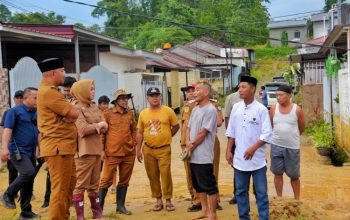 Tinjau Lokasi Banjir Wuawua, Walikota Tegaskan Pengawasan terhadap Aktivitas Pembangunan