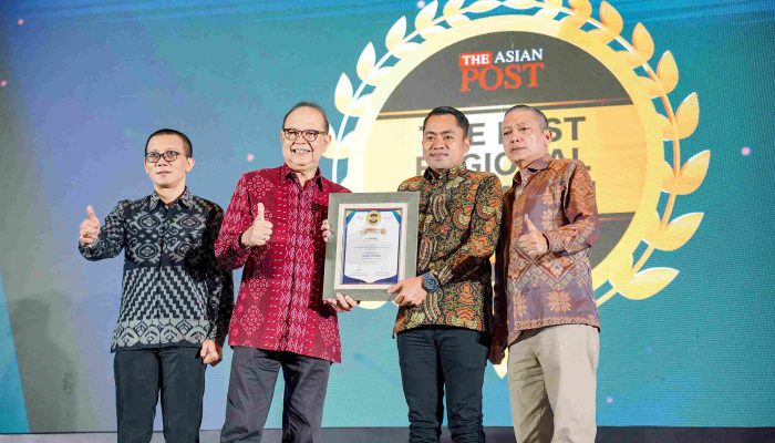 Kinerja Solid dan Terukur, Bank Sultra Raih Predikat ‘Sangat Baik’ di The Asian Post Best Regional Champion Awards 2026
