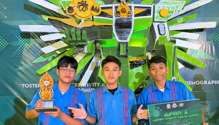 Tampil Gemilang di Udayana, Siswa SMAN 1 Kendari Sabet Gold dan Bronze Diajang ELCCO 2026