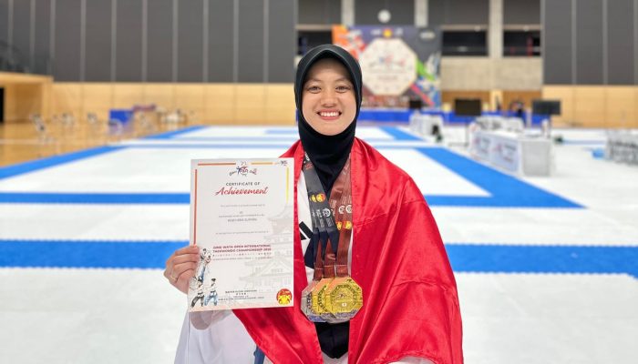 Sabet Tiga Medali di Jepang, Personel Polda Sultra Harumkan Nama Polri di Kancah Internasional