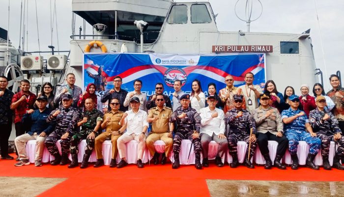 Danguskamla Koarmada II Laksma TNI Edy Setyawan Pimpin Pelayaran Ekspedisi Rupiah Berdaulat 2026 Gunakan KRI Pulau Rimau-724