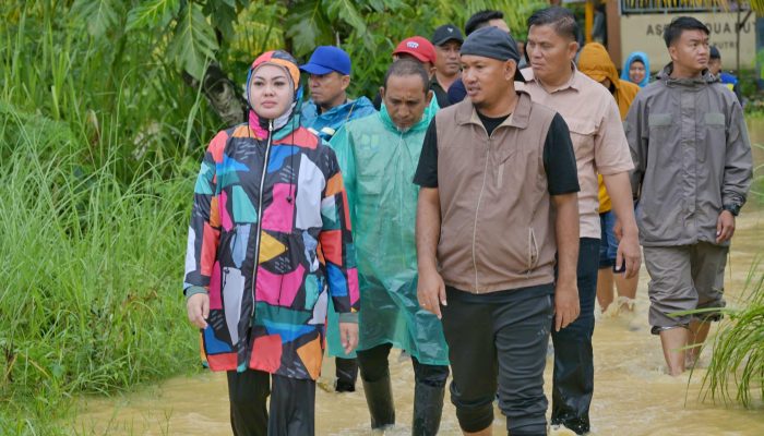 Walikota Siska Karina Imran Jamin Kebutuhan Logistik Korban Banjir Wanggu