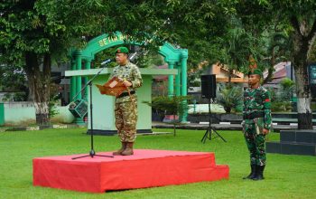 Kodim Kendari Gelar Upacara Harkitnas ke-118: Tegaskan Kedaulatan Digital dan Perlindungan Tunas Bangsa