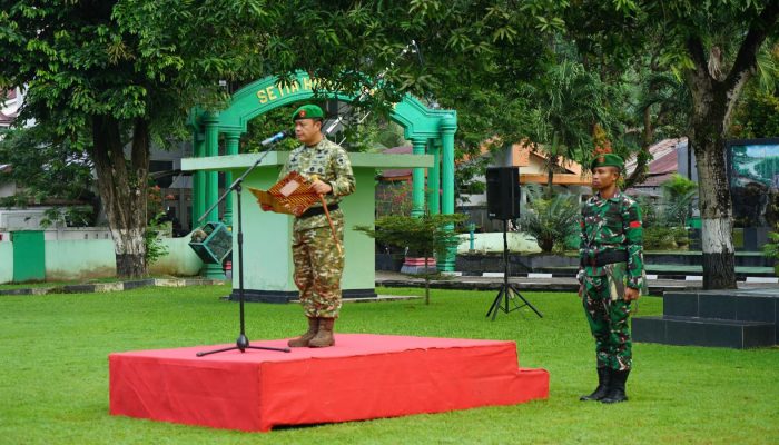 Kodim Kendari Gelar Upacara Harkitnas ke-118: Tegaskan Kedaulatan Digital dan Perlindungan Tunas Bangsa