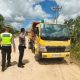 Respon Keluhan Warga, Satlantas Polresta Tindak Armada Truk Proyek Lorong Loloepis Baruga