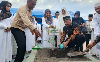 Kolaborasi AMI, PKK dan Pemda Buteng Gaungkan Semangat Lingkungan Lewat Penanaman Pohon di Mawasangka