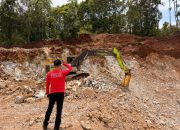 Ditreskrimsus Polda Sultra Tindak Tambang Ilegal di Desa Oko Oko, Satu Tersangka Ditahan